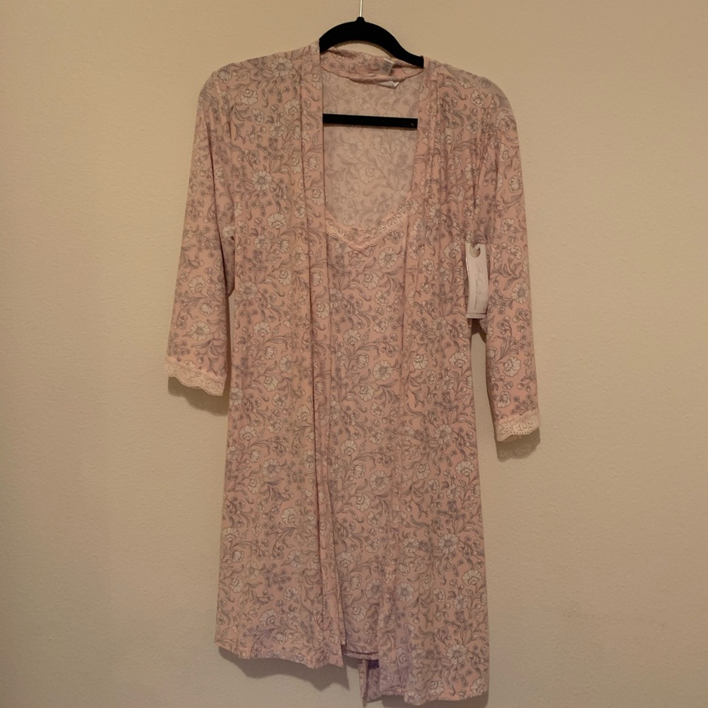 NWT robe & slip dress set